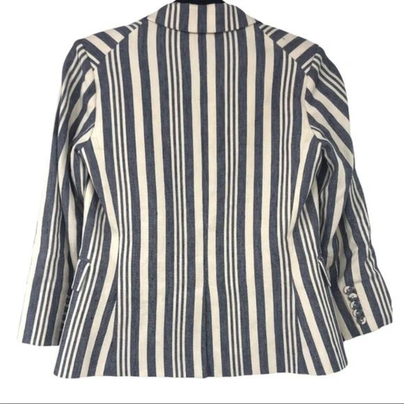 Veronica Beard Striped Geneva Blazer And Carito Short Set Size XS/2 - Picture 7 of 13